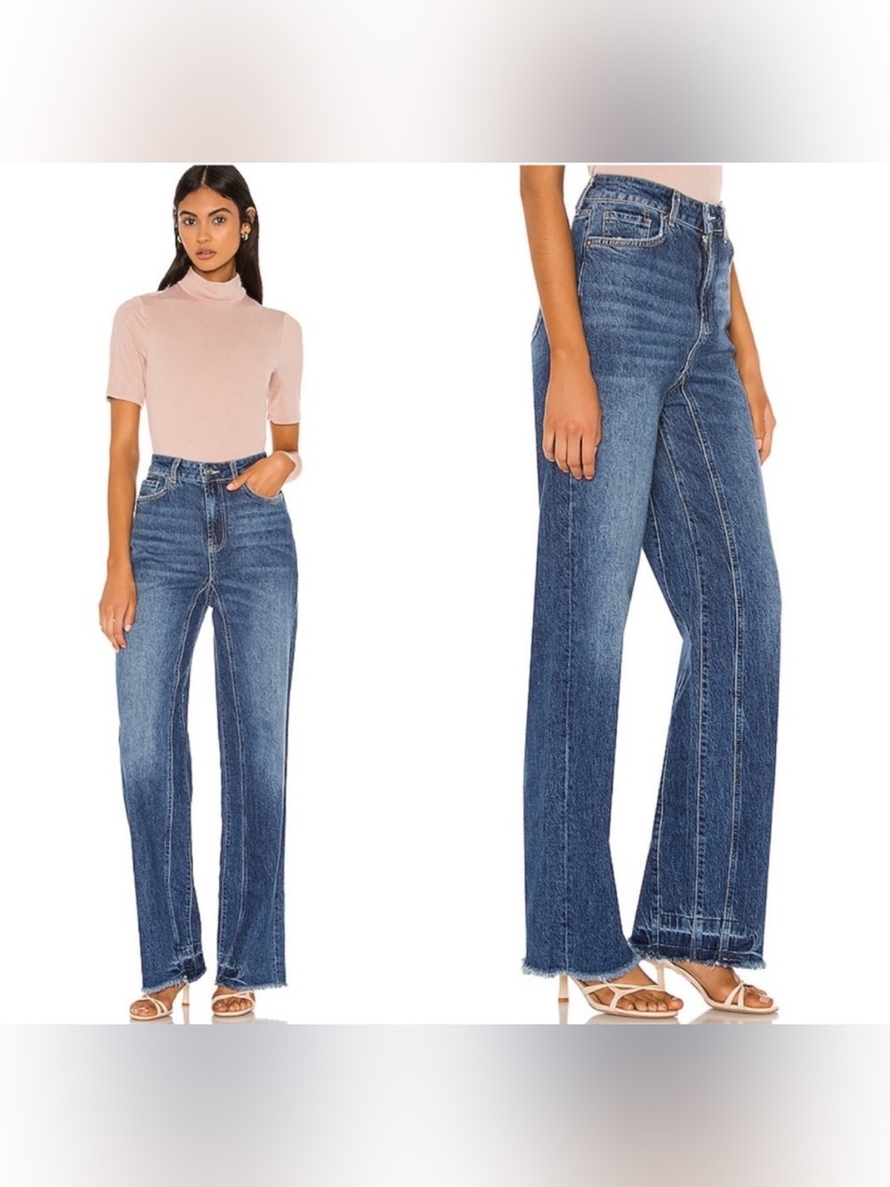 Free People We The Free Relaxed Straight Slouch Jeans